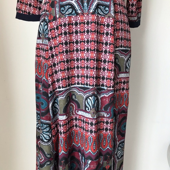 Anthropologie Chloe Oliver Printed Dress - Picture 5 of 7